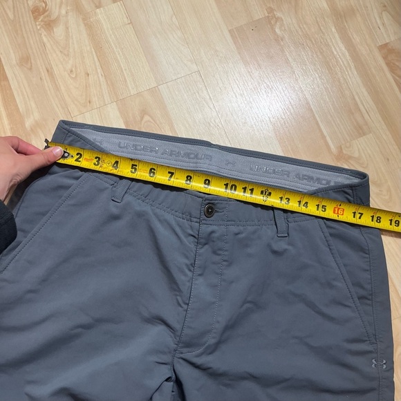 Under Armour Loose Men's Size 36X32 UA Match Play Golf Pants Grey Permormance - Picture 4 of 6